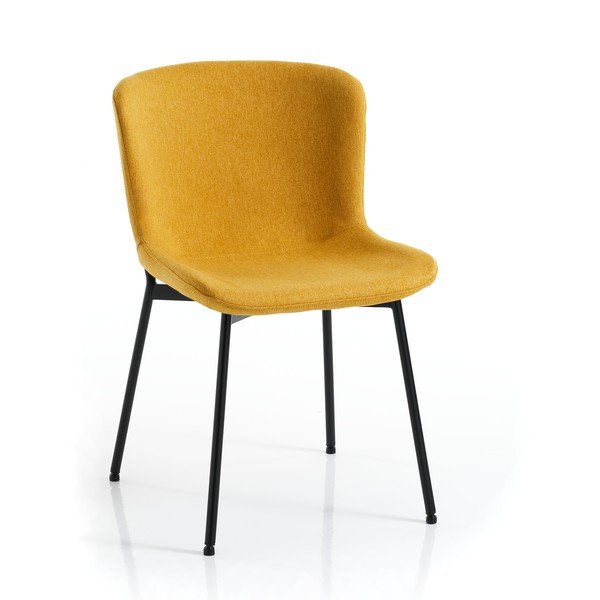 Okrovožlté jedálenské stoličky v súprave 2 ks Snug – Tomasucci