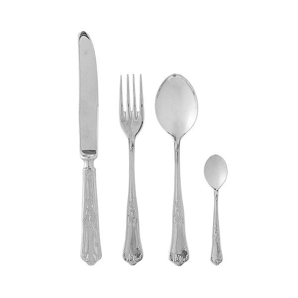 Antikoro príbor 16 ks v striebornej farbe Tilly – Bloomingville