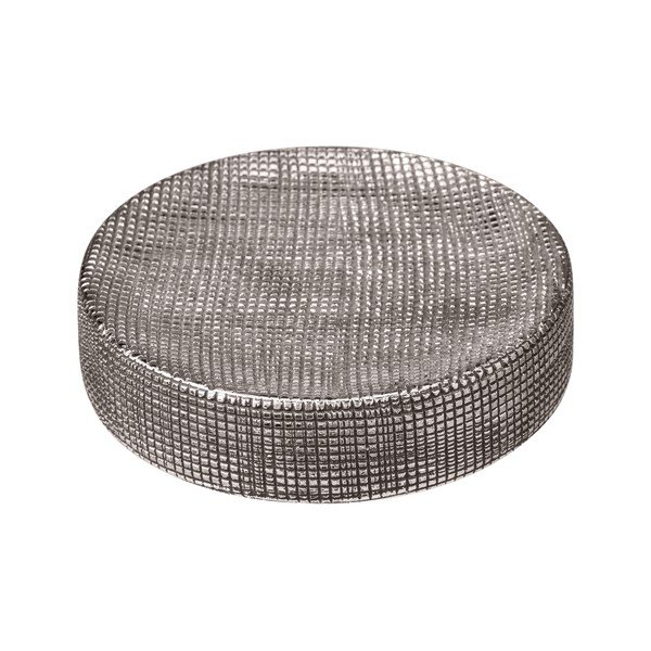 Keramická nádobka na mydlo v striebornej farbe Rivara – Wenko-image-2