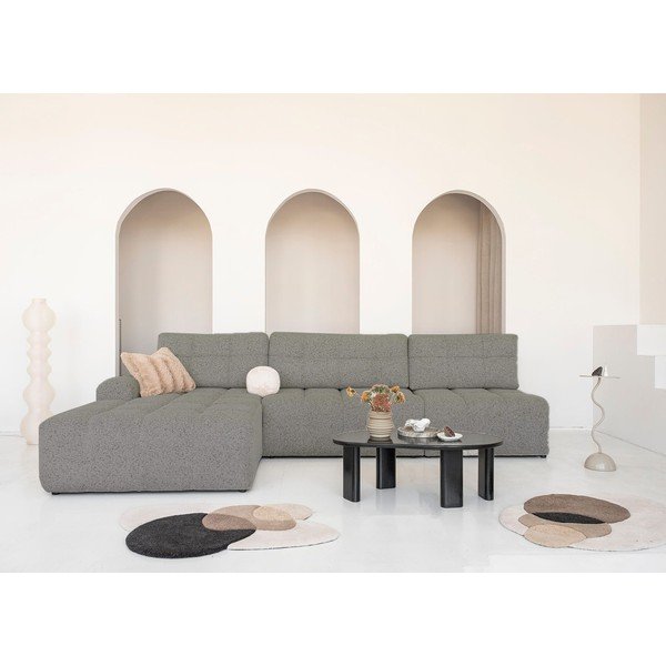 Svetlohnedá rozkladacia modulárna rohová pohovka s úložným priestorom (ľavý roh) Lulu – Miuform-image-1