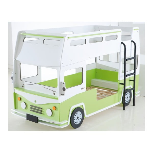 Detská posteľ v tvare autobusu Demeyere Crazy Bussy, 90 x 200 cm-image-1