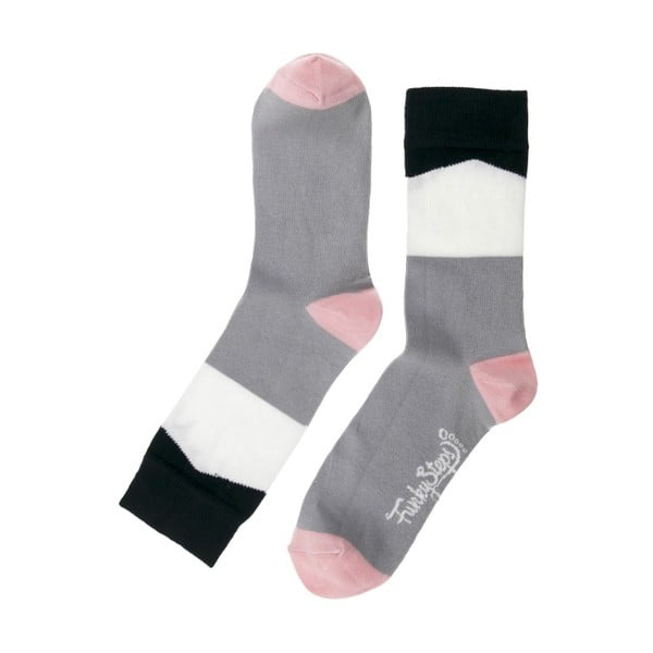 Farebné ponožky Funky Steps Strict, veľkosť 35 - 39