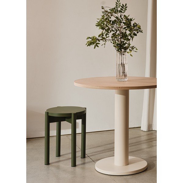 Zelená stolička z bukového dreva Hopp – noo.ma-image-1