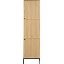 Šatníková skriňa v dekore duba v prírodnej farbe 51x200x60 cm Albany  – Actona