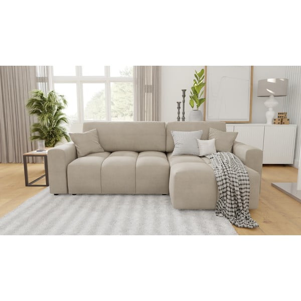 Béžová rohová pohovka (variabilná) Luki – Ropez-image-1