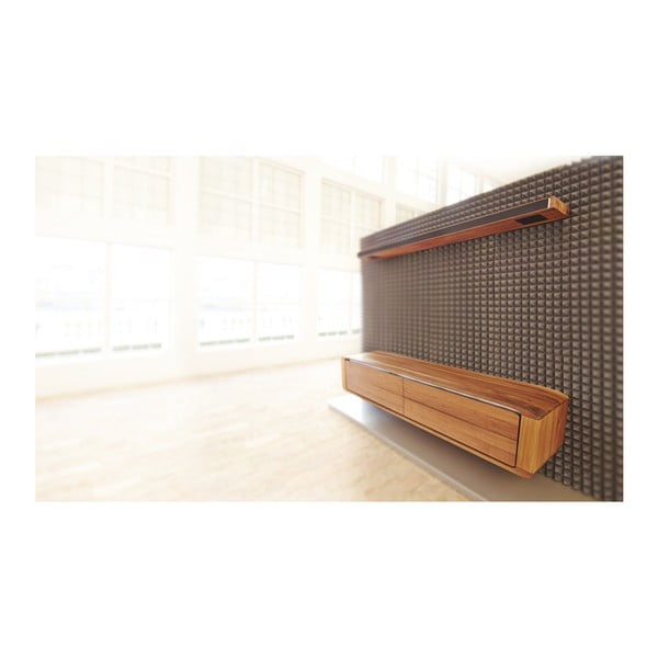 Nástenná TV komoda z masívneho dubového dreva Javorina Hang-image-2