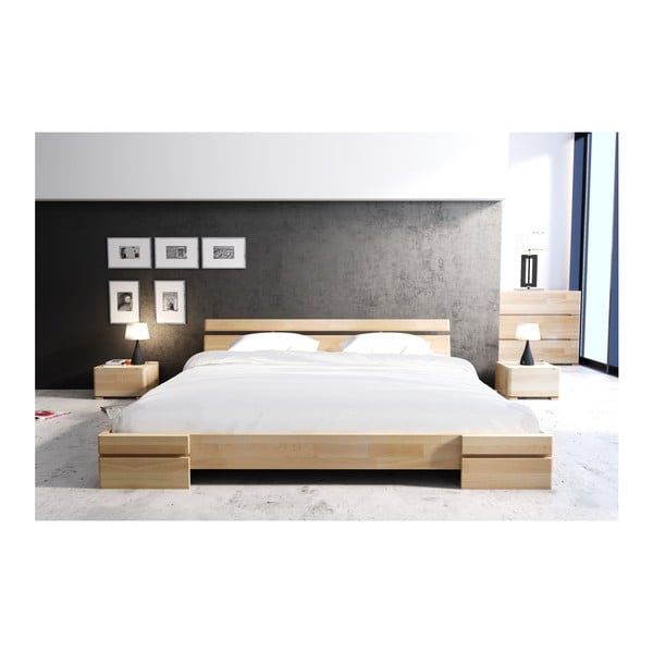 Dvojlôžková posteľ z bukového dreva SKANDICA Sparta, 180 × 200 cm-image-4