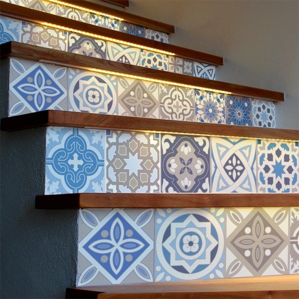 Sada 2 samolepiek na schody Ambiance Honduras, 105 × 15 cm-image-1
