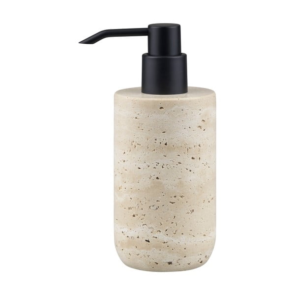 Béžový kamenný dávkovač mydla 250 ml Travertine – Mette Ditmer Denmark