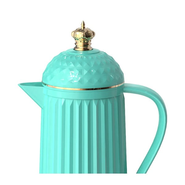 Tyrkysovomodrá termoska 920 ml Crown  – PT LIVING-image-2