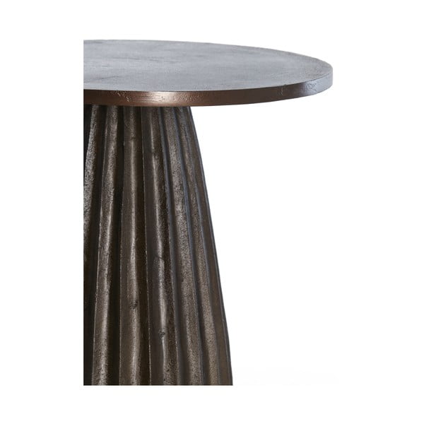 Kovový okrúhly odkladací stolík ø 40 cm Veglia – Light & Living-image-2