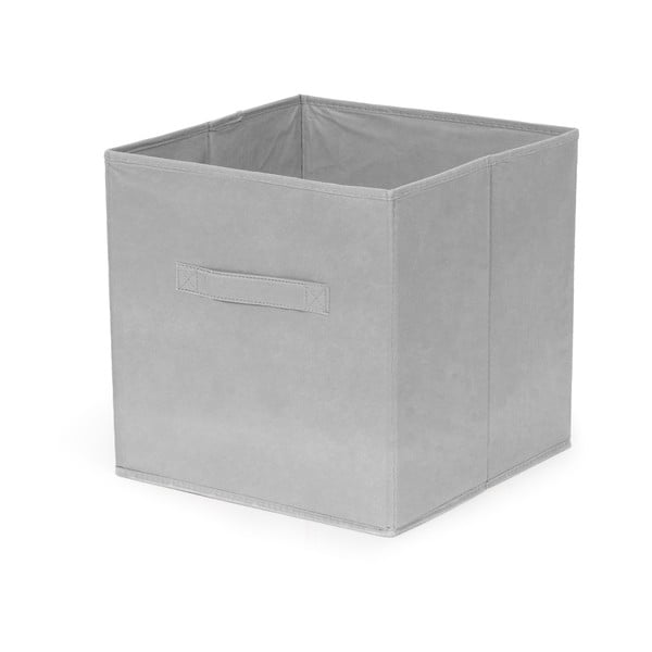 Sivý skladací úložný box Compactor Foldable Cardboard Box