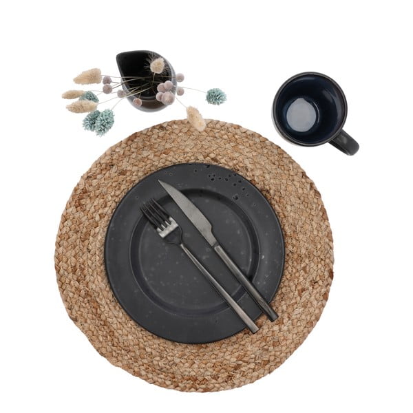Prírodné prestieranie z juty Södahl, ø 35 cm-image-2