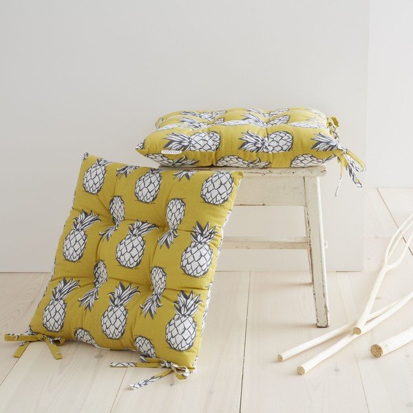 Záhradné sedáky v súprave 2 ks 40x40 cm - Pineapple Elephant-image-3