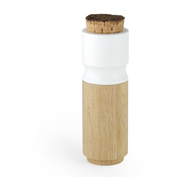 Set mlynčeka na korenie a soľničky z dubového dreva Wireworks Pinch&Grind-image-2