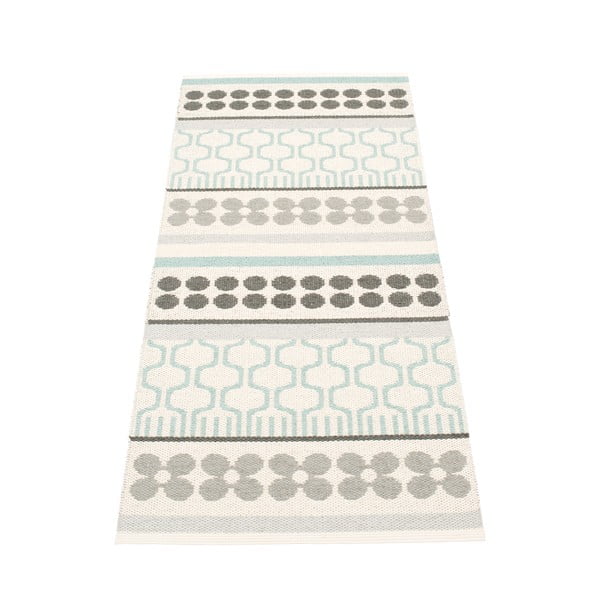 Sivo-tyrkysový vnútorný a vonkajší behúň 70x180 cm Asta Pale Turquoise – Pappelina-image-2