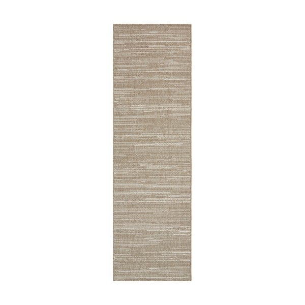 Béžový vonkajší koberec behúň 250x80 cm Gemini - Elle Decoration