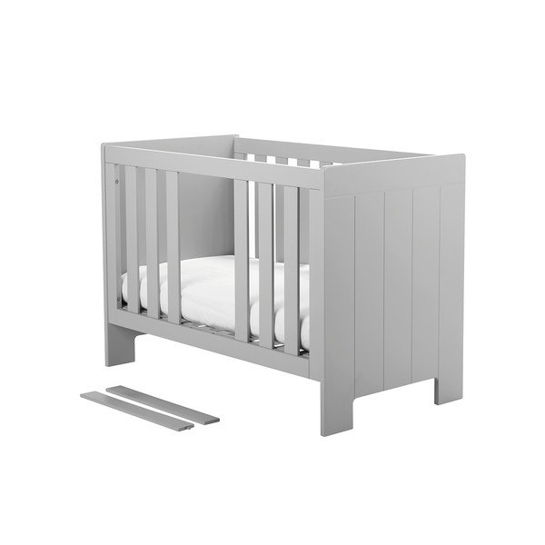 Sivá detská postieľka Pinio Calmo, 140 × 70 cm-image-3