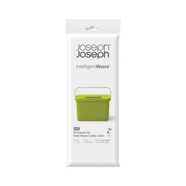 Sivý kôš na triedený odpad Joseph Joseph IntelligentWaste Totem 60 l-image-4