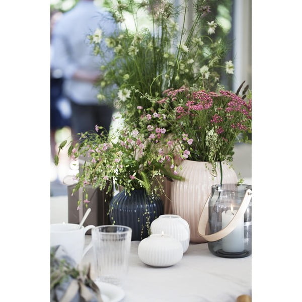 Biely porcelánový svietnik na čajové sviečky Kähler Design Hammershoi, ⌀ 10 cm-image-3