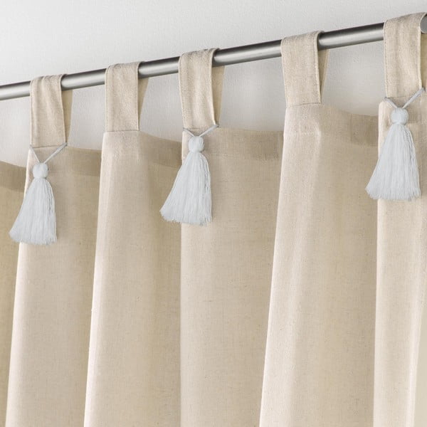 Béžový záves 140x240 cm Cyrine – douceur d'intérieur-image-1