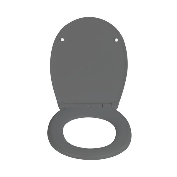 Sivé WC antikoro sedadlo Wenko Vorno-image-1