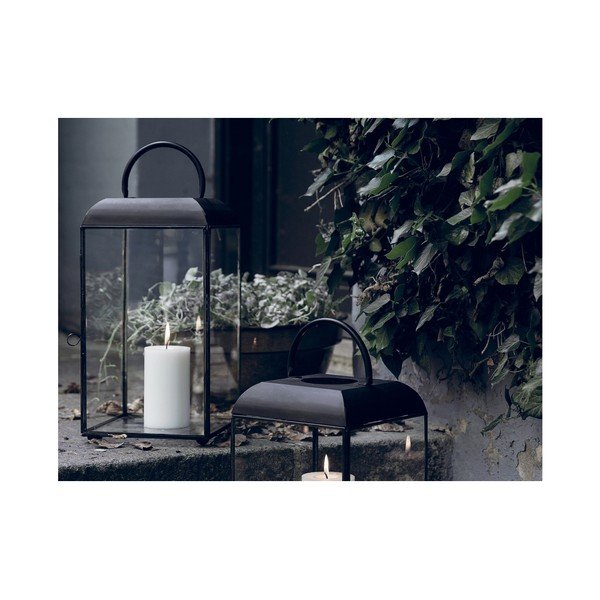 Čierny lampáš A Simple Mess Dagmar, výška 47 cm-image-1