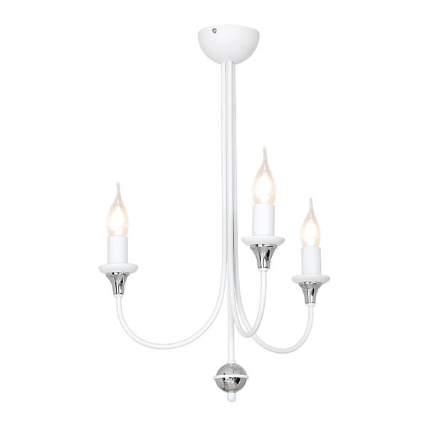 Biely luster Glimte Aza White Chrome Tres