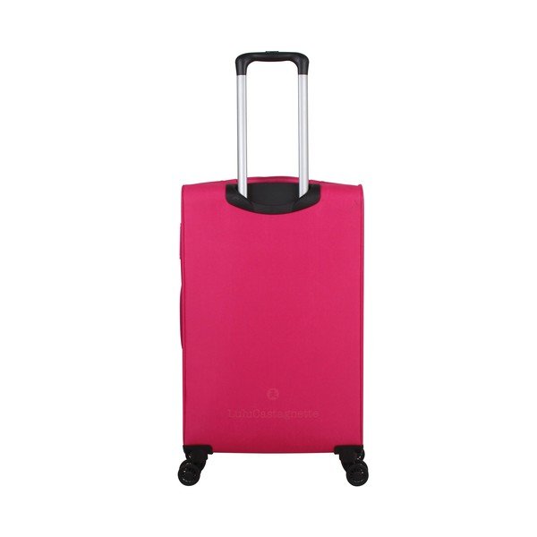 Sada 3 kufrov v odtieni magenta na 4 kolieskach Lulucastagnette Peruano-image-1
