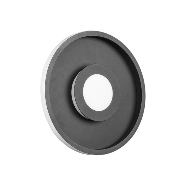 Matne čierne kovové LED stropné svietidlo ø 30 cm Ascari - Trio-image-4