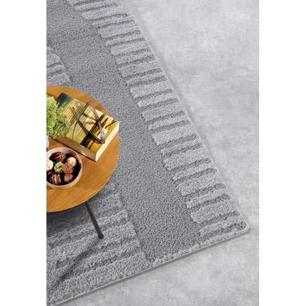 Sivý koberec 160x235 cm Bartoux Light Grey – Elle Decoration-image-2