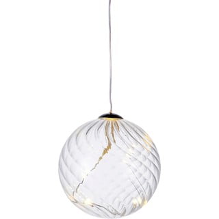Svetelná LED dekorácia Sirius Wave Ball, Ø 8 cm