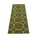 Tmavozelený vnútorný a vonkajší behúň 70x200 cm Boo Dark Olive – Pappelina