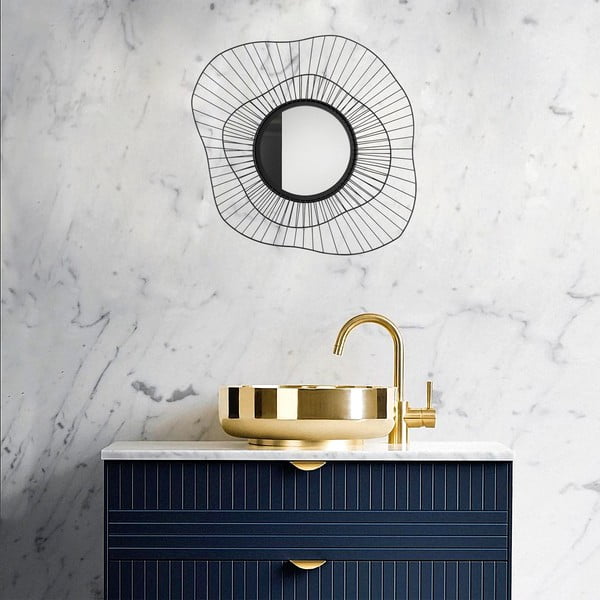 Nástenné zrkadlo 69x60 cm Flora – Wallity-image-3