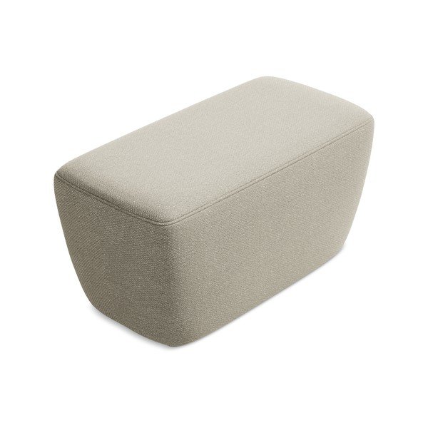 Béžový taburet Lua – Makamii-image-1