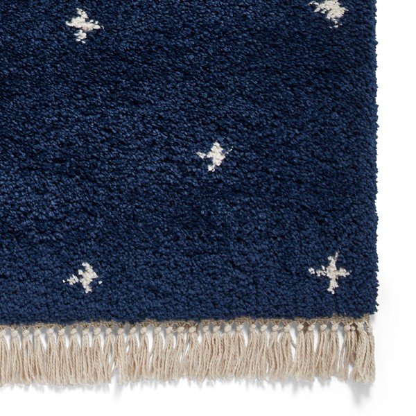 Námornícky modrý koberec Think Rugs Boho Dots, 160 x 220 cm-image-4