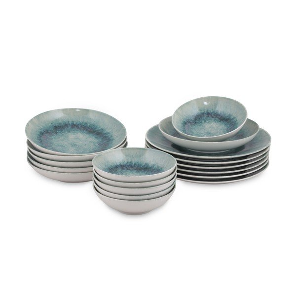 18-dielna súprava porcelánového riadu Güral Porselen Forest-image-2