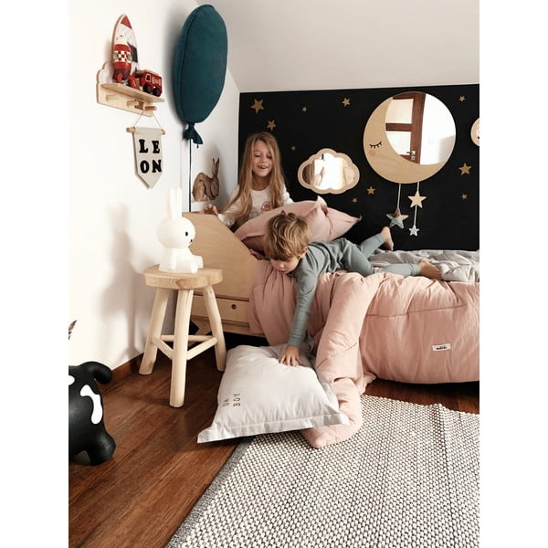 Svetlosivá bavlnená detská deka 80x100 cm - Malomi Kids-image-2