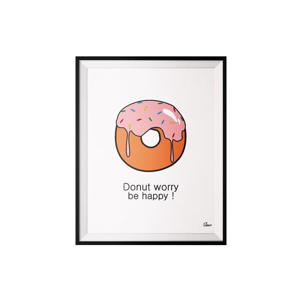 Plagát Donut, 40x50 cm