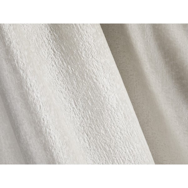 Krémová čalúnená dvojlôžková posteľ s úložným priestorom a roštom 160x200 cm Lupine – Micadoni Home-image-4