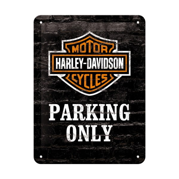 Nástenná dekoratívna ceduľa Postershop Harley-Davidson