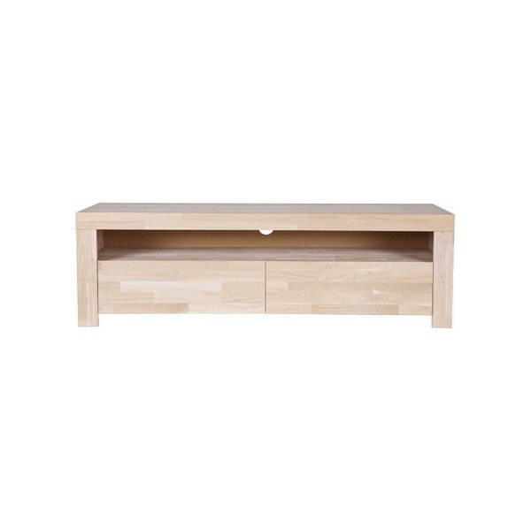 TV stolík z dubového dreva WOOOD Mats