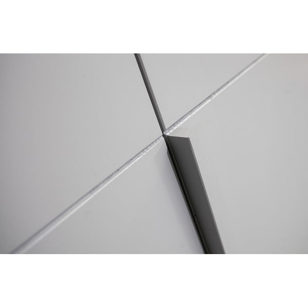 Sivá modulárna skriňa z borovicového dreva 142x215 cm Pure – WOOOD-image-1