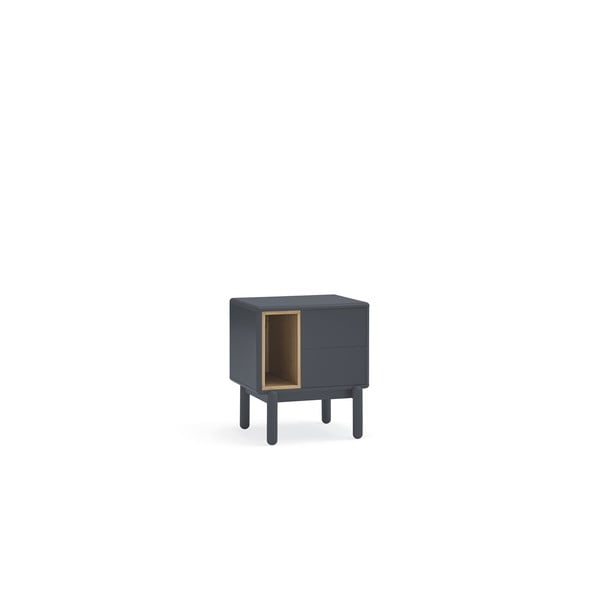 Tmavosivý nočný stolík Corvo - Teulat-image-4