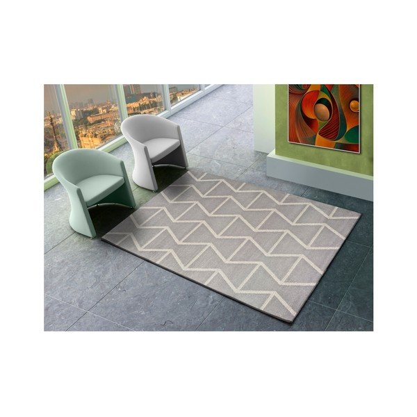Sivý koberec Universal Diwali, 160 × 230 cm-image-1
