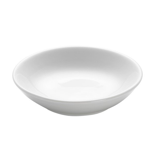 Biela porcelánová miska na omáčku Maxwell & Williams Basic Bistro, ø 10 cm