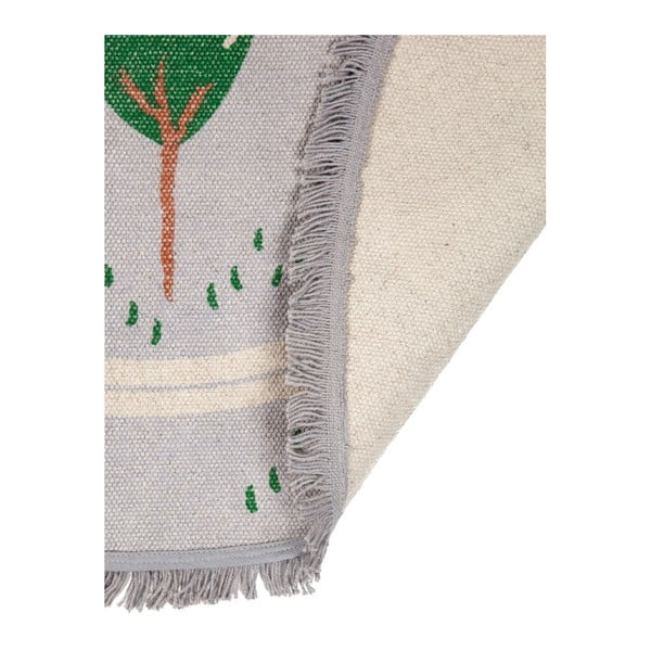 Detský ručne vyrobený koberec Nattiot Little Garden, ⌀ 120 cm-image-2