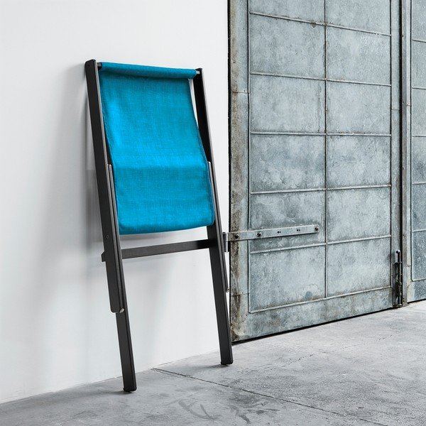 Skladacie kreslo Karup Boogie Black/Horizon Blue-image-1