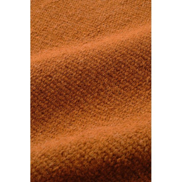 Ručne tkaný behúň s prímesou vlny v horčicovej farbe 70x200 cm Row – Jotex-image-2
