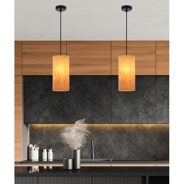Závesné svietidlo v prírodnej farbe ø 12 cm Aragona – Candellux Lighting-image-1